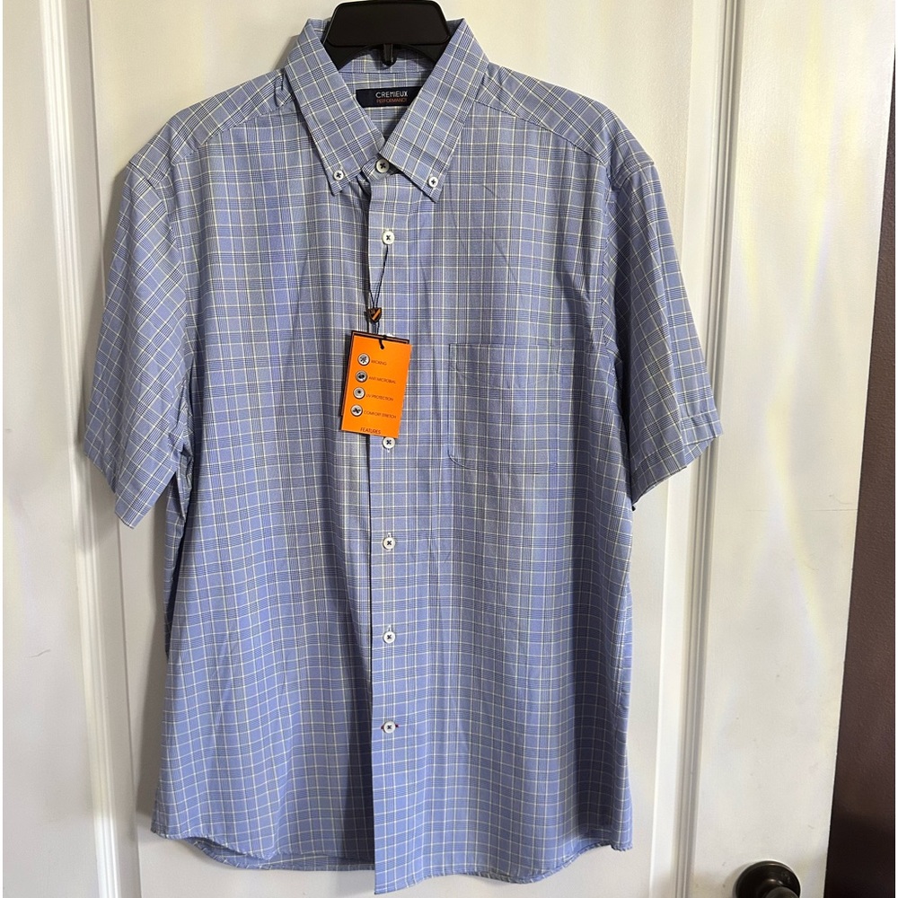Cremieux performance button down shirt